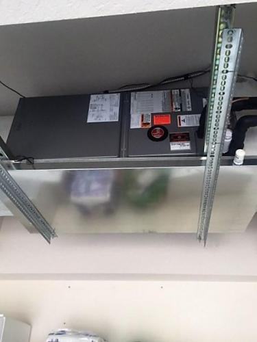 AC installation in Spring Hill TN — attic air handler